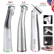 NSK Style Dental 1:5 1:4.2 20:1 Implant LED Contra Angle for Electric motor db