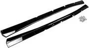 Gloss Black Side Skirts Extension Lip Compatible for Dodge Charger RT SRT SXT 15+ GT Look