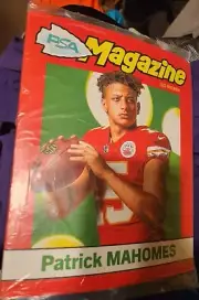 November 2023 PSA Magazine Patrick Mahomes-NEW STILL SEALED
