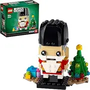 [LEGO] 40425 BrickHeadz Nutcracker Christmas Toy with Christmas Tree for Men, Women & Children from 10 Years