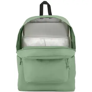 jansport  SUPERBREAK  plus  15吋電腦隔層 牛果綠 後背包