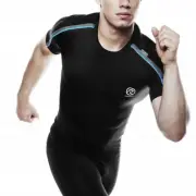 Rehband Tech Line Athletic Short Sleeve Shirt High Mobility Anatomically Fitted