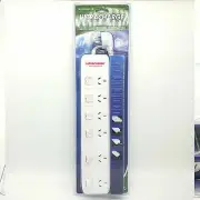 6 Way Individually Switched AC Power Board