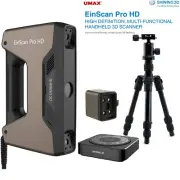 EinScan Pro HD Handheld 3D Scanner- 0.2mm Resolution! TurnTable and Color Cam