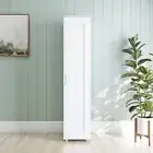 Montreal Cupboard Single Door Tall White