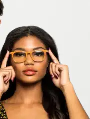 PRIVE REVAUX THE SHOW OFF READING GLASSES IN TOFFEE +1.00 NEW