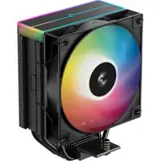 DEEPCOOL AG400 Black ARGB V2 1x 120MM aRGB Fan, 150mm Clearance Support Intel LGA 1851/ 1700 / 1200 / 1151 / 1150 / 1155, AMD AM5 / AM4 [R-AG400-BKAMMN-GJD]