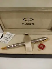 Parker Sonnet Chiseled Tartan GT Ballpoint Pen - 49780