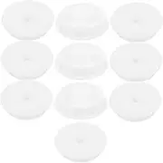 JEWEDECO Sticky Lint Roller Covers 10 Pack Reusable Lint Roller Covers for Dog Hair Lint Roller Replacement Covers for Clothing