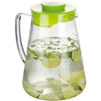 在飛比找momo購物網優惠-【TESCOMA】Teo單柄耐熱玻璃瓶 綠2.5L(水壺)
