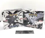 Pokemon Black Bolt & White Flare Booster Box Japanese w/Shrink 2 box