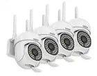 4Pack 5G Wifi Wireless Security Camera System Outdoor Home Night Vision Cam 1080