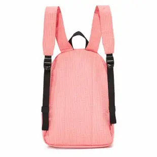 【Herschel】Grove XS 中型 粉色 白色格線 帆布 防潑水 金拉鍊 女生 背包 女包 小後背包 後背包