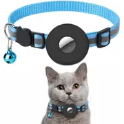 Airtag Cat Collar Pet Collar With Bell Airtag Reflective Collar