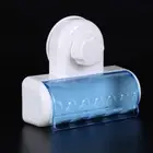 Plastic Dust-proof Toothbrush Holder Family Toothbrush Suction Cups Holder,hw FT