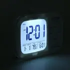 Smart Alarm Clock LED Digital 12/24 Hour Switch Household Bedroom Tool White Hot