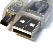 8ware UC-2403ABN 8Ware 3m USB 2.0 Cable USB-A to 4-pin Mini USB Metal Sheath UL Approved