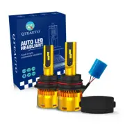 2PC 9004/HB1 LED High Beam Low Beam 52W 6000K 30,000 hours For 1988-1992 Audi 80 (for: Audi)