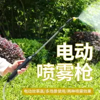 在飛比找樂天市場購物網優惠-電動噴霧槍 電動噴水槍 消毒噴霧器 充電式電動噴壺洗車抽水澆