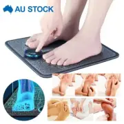 Electric Foot Massager Booster EMS Feet Massage Mat Circulation USB Rechargeable
