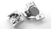4-Pack, 3/4 inch Overlay Soft Closing Face Frame Cabinet Hinges, 105 Degree 6...
