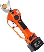 Professional Pruning Shears Electric Pruner Branch Cutter, 25V Cordless Pruning Shears Heavy Duty with 2 Pack Motor Rechargeable