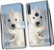FUNNETOYU 1 PC Folding Phone Case with Closure Stand for Collision PU Material Elegant Design Easy to Install Protects Against Scratches Drops
