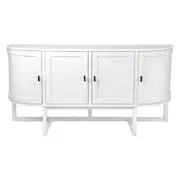 Provincial French Curved White Buffet - CSHWH