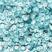 Loose Sequins 1400Pcs Cup Embroidery Sequins for Crafts Sewing,Lake Blue