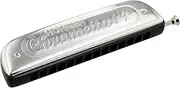 [Hohner] Chrometta 14 Key of C Chromatic Harmonica, Silver