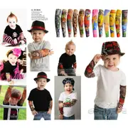 UV Sun Protection Fake Temporary Nylon Tattoo Unisex Sleeves For Kids (1PCS)