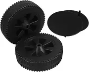 Replacement Bbq Grill Wheels 2x 7 Inch Outdoor Caster Wheels Tiller for Grills Lawn Mowers