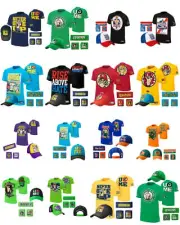 Hat T-shirt Wristbands for John Cena Costume gift jogger mens children boys run