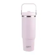 Oasis Stainless Steel Voyager Tumbler with Handle 900ml - Pink Lemonade
