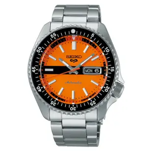 SEIKO 精工5號 Sports(4R36-13V0L/SRPK11K1)SKX 現代詮釋版復刻機械錶-橘SK028