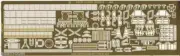 White Ensign 1/350 Town Class Destroyer brass detail set 35134 X