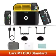 HOLLYLAND LARK M1 Duo 2.4g 600ft Wireless Lavalier Microphone System Receiver