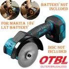 Brushless 4 Inch Compacts Disc Cutter Angle Grinder for Makita 18V Battery LXT