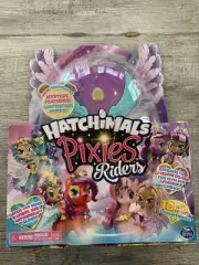 PIXIES RIDERS Hatchimals Moonlight Mia & Unicornix Glider Hatchimal NEW NIB