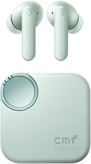 CMF by Nothing Buds 2 Wireless Earbuds, 48dB Hybrid ANC, Dirac Opteo Hi-Fi Sound, Ultra Bass 2.0, 6 HD Mics with Clear Voice 3.0, IP55 Waterproof, Bluetooth Earphones with Dual Connection, Light Green