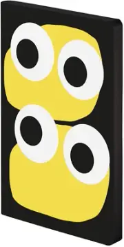 Notebook A5 Graphic M - Jim 3.5 Mm Dot Grid 176 Numbered Pages 120 G Premium Pap