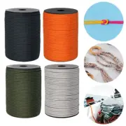 100M Paracord Parachute Cord Guy Line Outdoor Camping Binding Rope for Garden
