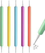 Dotting, Double-Ended Tool | Dotting Tools, Tip Dot Paint Manicure Kit, Tool for Home Drawing Painting Embossing