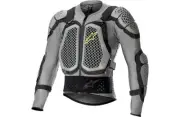 Alpinestars Bionic Action V2 Protection Jacket (Small, Gray/Black/Fluorescent Ye