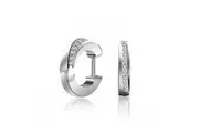 Solid 925 Sterling Silver Huggies