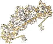Baluue 1pc Leaf Modeling Bride Headdress Bridal Crown Decor Unique Bride Headdress