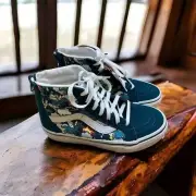 Vans Glow in Dark Dragon Sneakers NEW Kids Fire Breathing Sz 3