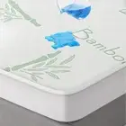 King Mattress Protector - 100% Waterproof & Cooling Rayon Fiber Mattress Cove...