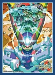 New BROCCOLI Mega Man ZX Advent Model A Trading card sleeve Rockman from Japan