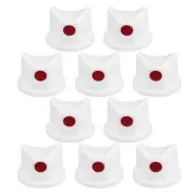 10 Pcs Aerosol Can Nozzle Graffiti Supplies Caps Convenient Nozzles